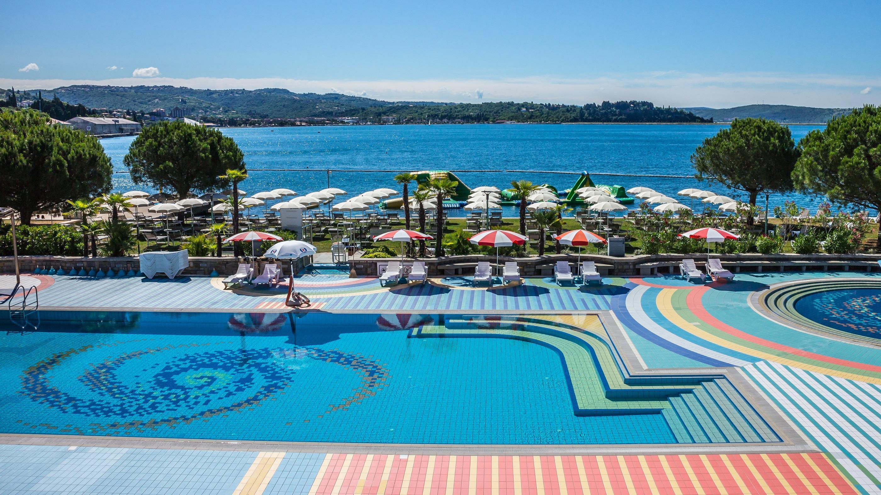 Hotel Vile Park Portorose Esterno foto