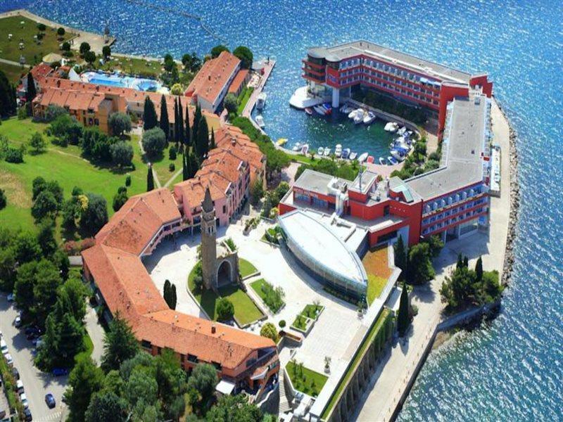 Hotel Vile Park Portorose Esterno foto